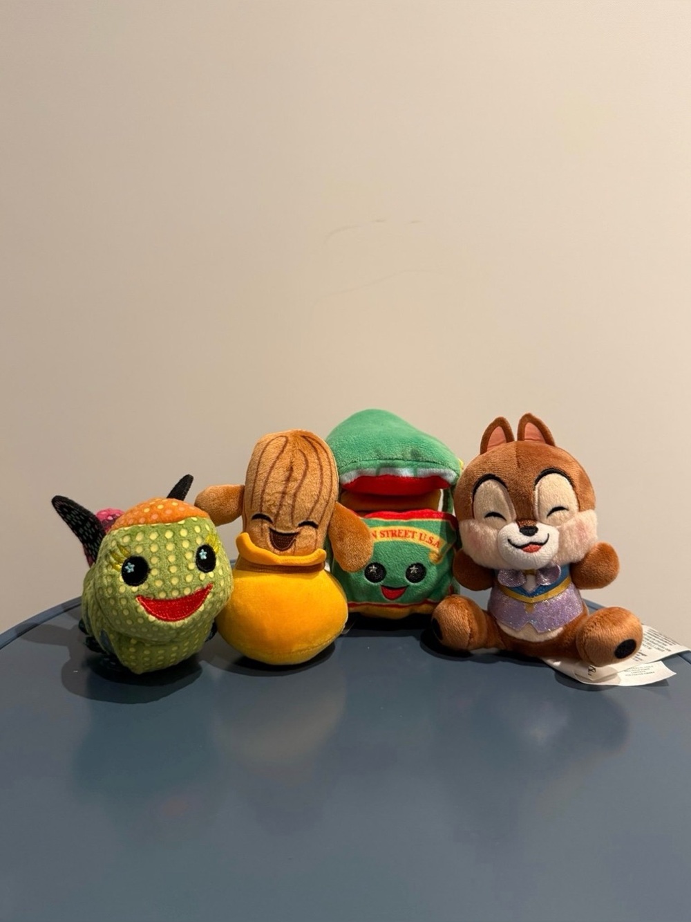 Disney Parks Wishables Lot: Trolley, Chip, Lightning Bug, & Enchanted Broom